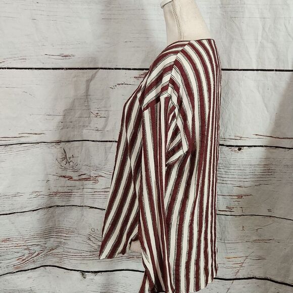 Les Coyotes de Paris Lanu Stripe Top Size 42 - Picture 4 of 7